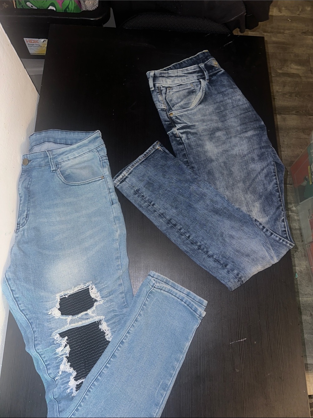 H&M Light Blue Slim Straight Jeans